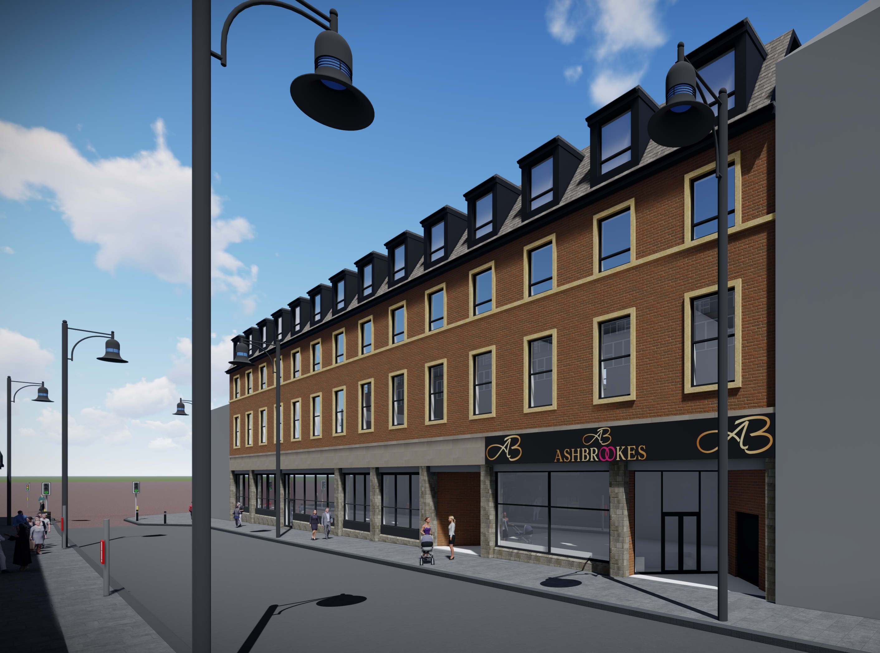 John Street, Sunderland CGI April 2025